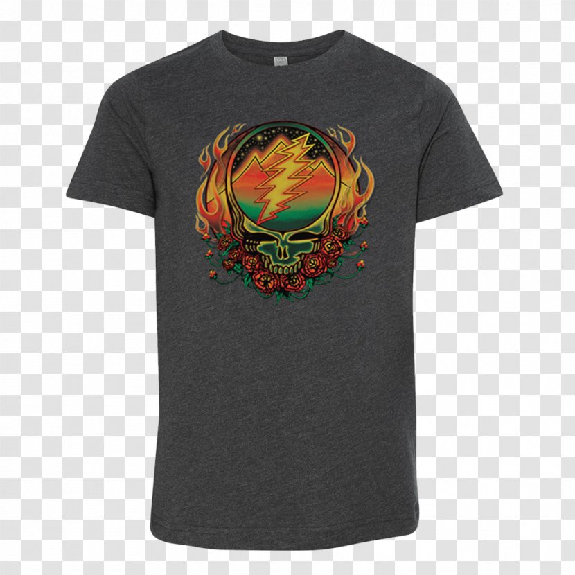 Steal Your Face In The Dark Fullcap Tap T-shirt - Rock Music - Beside Dying Fire Transparent PNG