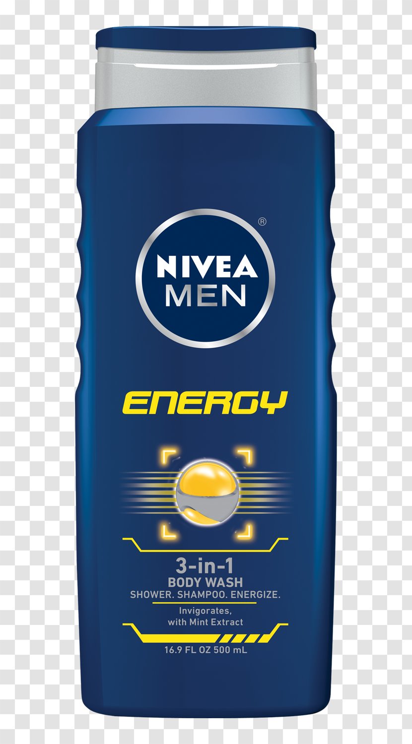 Nivea Men Q10 Energy Gel 50 Cr Dosi Shower NIVEA Maximum Hydration Nourishing Lotion - Cleanser - Body Transparent PNG