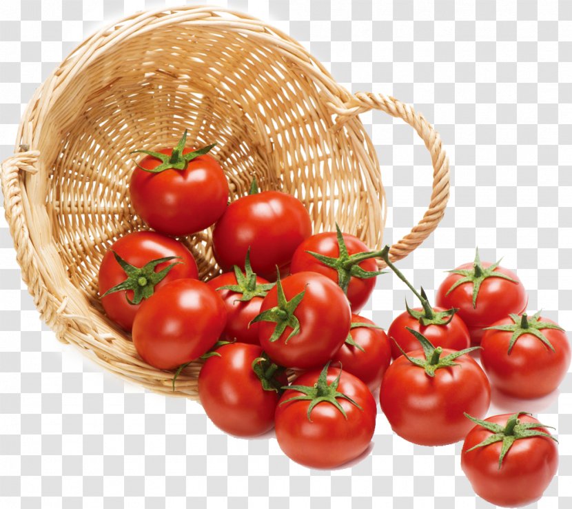 Tomato Juice Cherry Organic Food Vegetable - Bush Transparent PNG