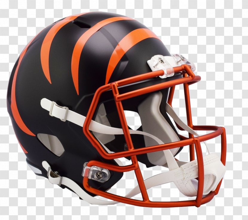 Cincinnati Bengals NFL American Football Helmets Riddell Transparent PNG
