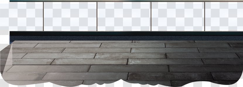 Floor Glass Tile Material - Black - Balcony Tiles Physical Barrier Transparent PNG