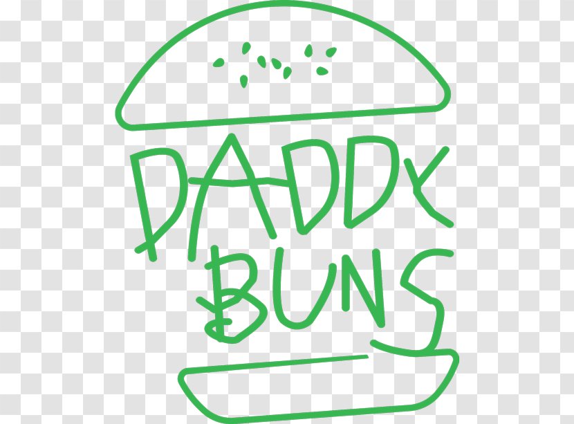 Daddy Buns Clip Art Hamburger Streatham Product - Green - Bread Transparent PNG