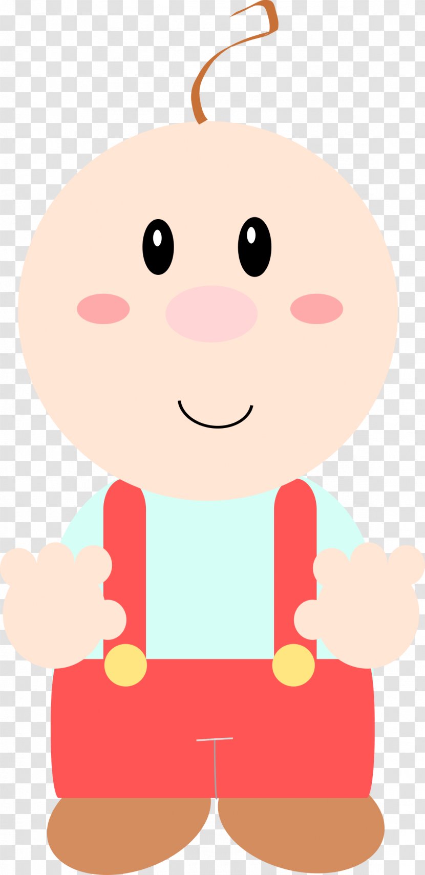 Cartoon Infant Clip Art - Baby Transparent PNG