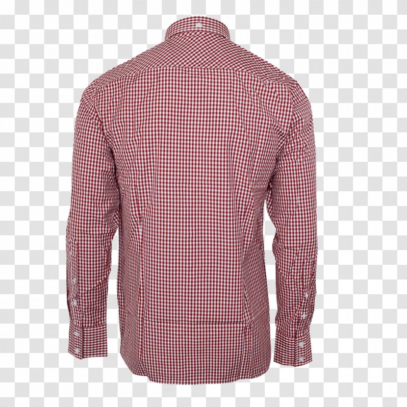 Plaid Pink M Sleeve Neck - Rtv - Button Down Hemd Transparent PNG