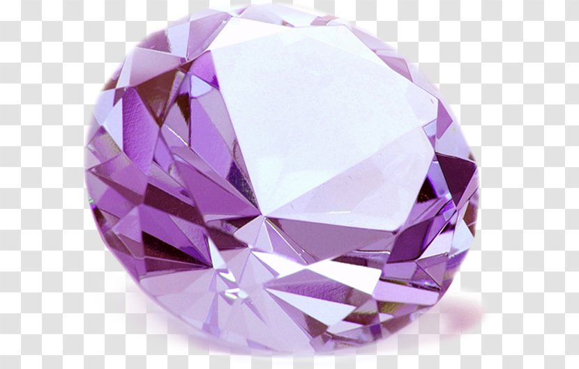Amethyst Diamond Gemstone Game Crystal - Stone Transparent PNG