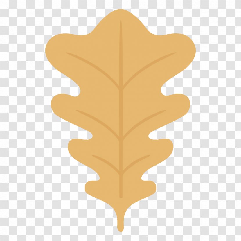 Plane - Leaf - Beige Transparent PNG