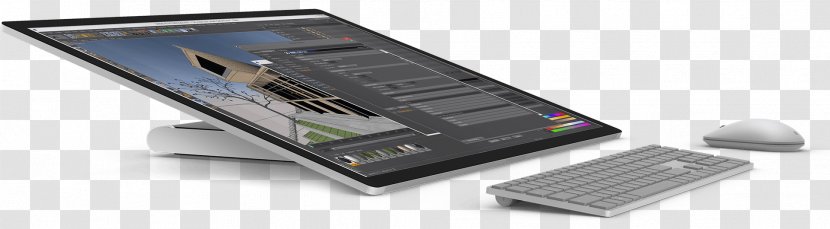 Surface Studio Microsoft All-in-one Touchscreen Desktop Computers - Pixelsense - C4d Vray Transparent PNG