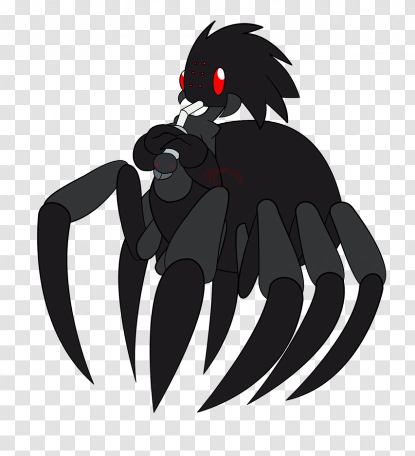 Spider-Girl Female Monster Drawing - Tree - Spider Transparent PNG