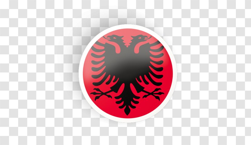 Flag Of Albania Double-headed Eagle National Anthem - Afghanistan Transparent PNG