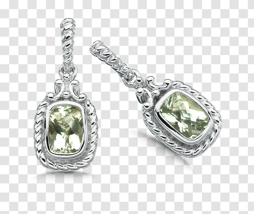 Earring Jewellery Necklace Locket Silver - Sterling Transparent PNG
