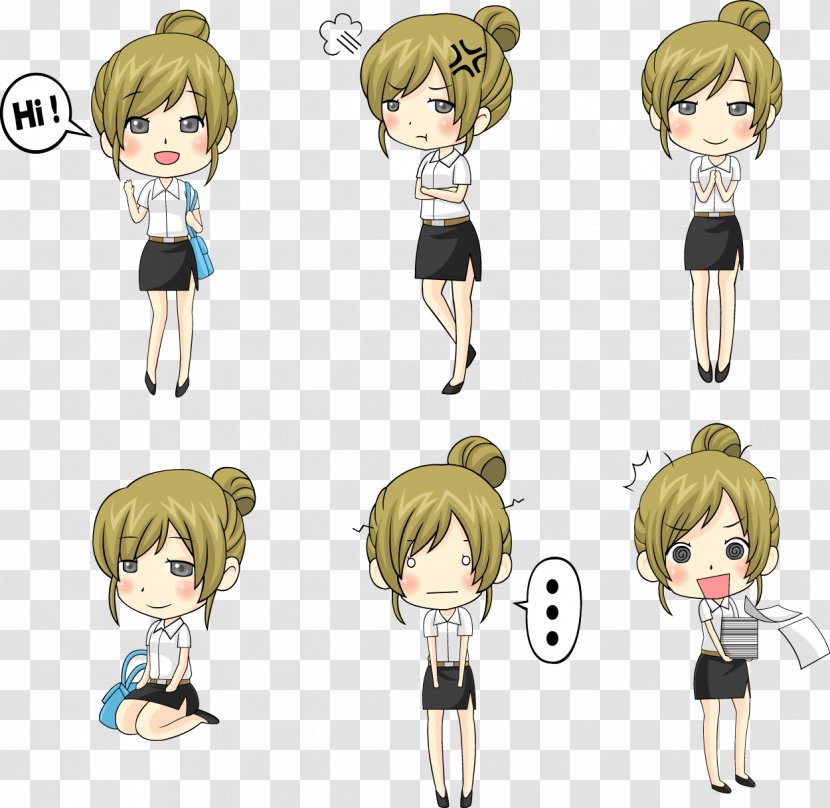 Cartoon Student University - Heart Transparent PNG