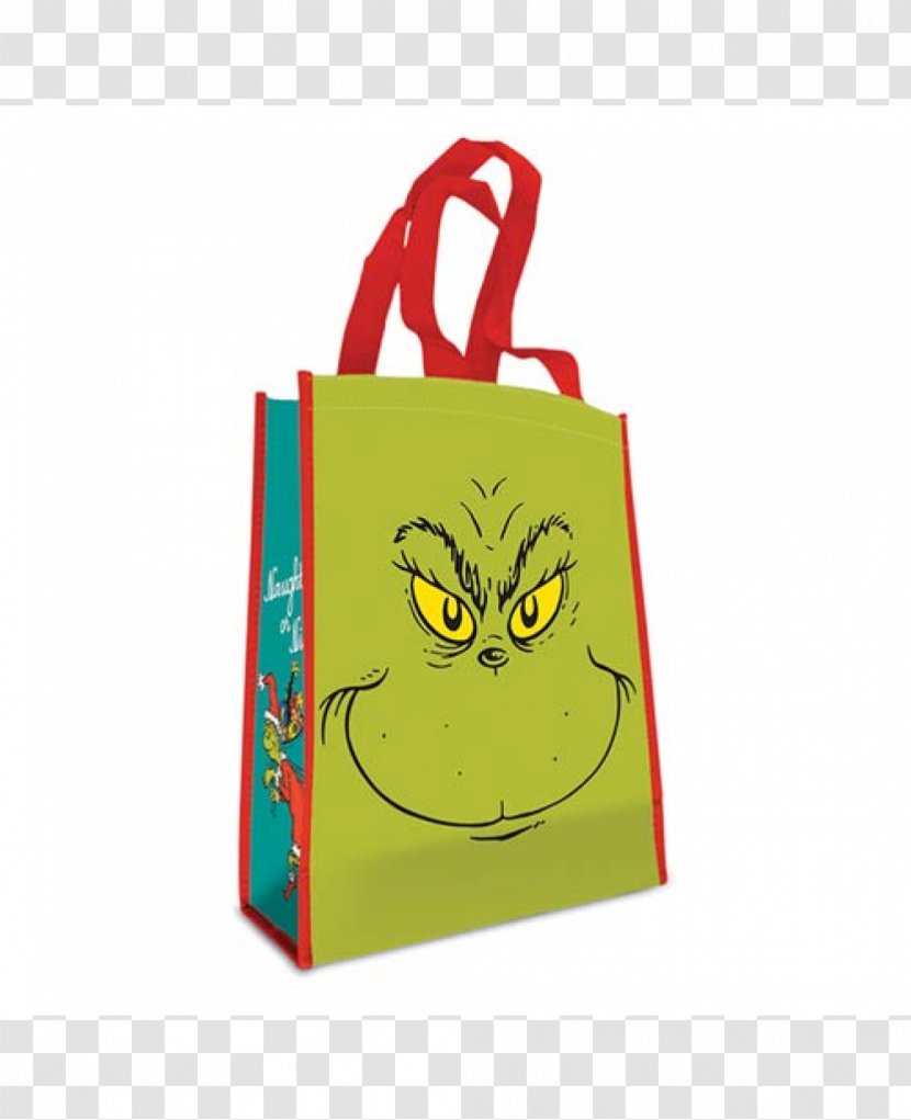 How The Grinch Stole Christmas! Tote Bag Shopping Bags & Trolleys - Handbag - Dr Seuss Transparent PNG