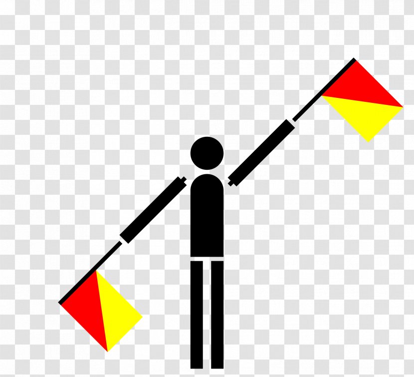 Flag Semaphore International Maritime Signal Flags Line Clip Art - Sign Transparent PNG