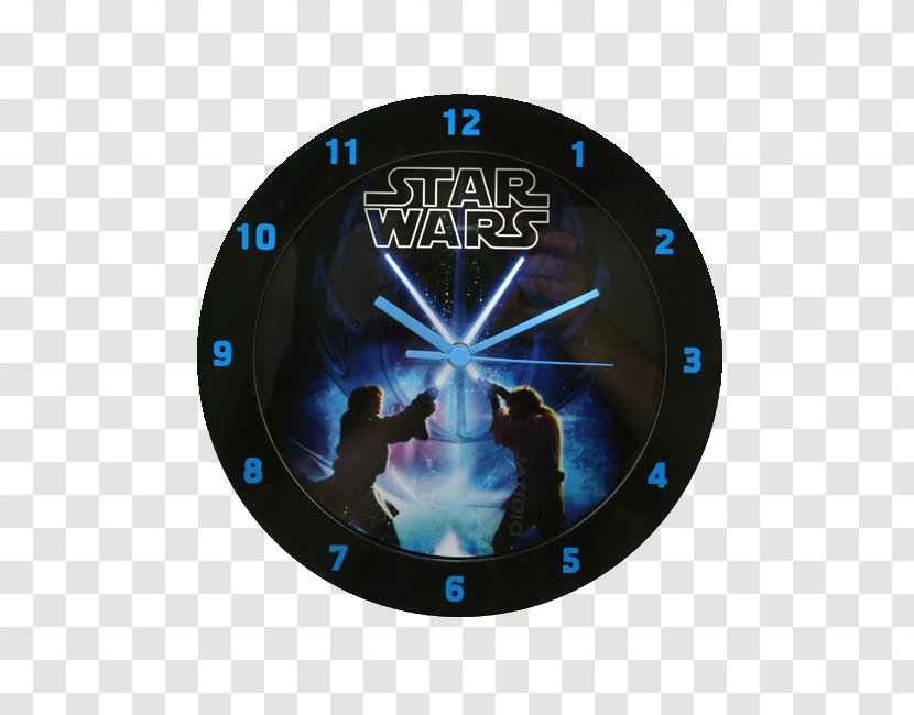 Clock Anakin Skywalker Star Wars Sith Pendule Horloge Murale - Frame - Wall Transparent PNG