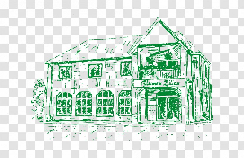 Illustration Sketch House Product Property - Art - Beet Banner Transparent PNG