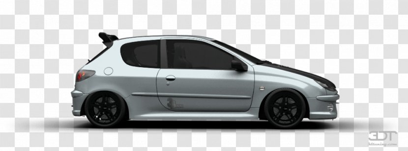 Alloy Wheel Subcompact Car City - Sedan - Peugeot 206 Transparent PNG