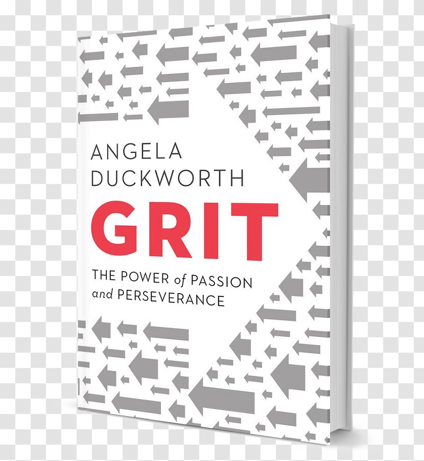 Grit Hardcover Book Psychology Psychologist - Bestseller Transparent PNG