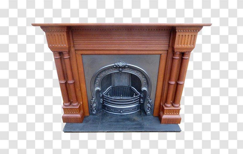 Victorian Fireplace Store Hearth Antique Pitch Pine - Old Transparent PNG