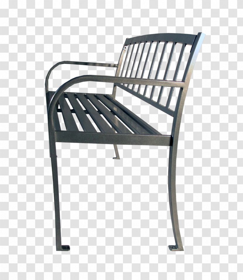 Bench Armrest Park Seat Furniture - Sitting Transparent PNG