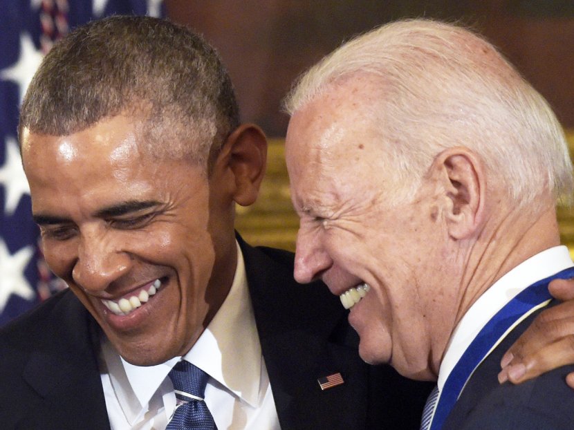 Barack Obama White House Joe Biden President Of The United States Bromance Transparent PNG