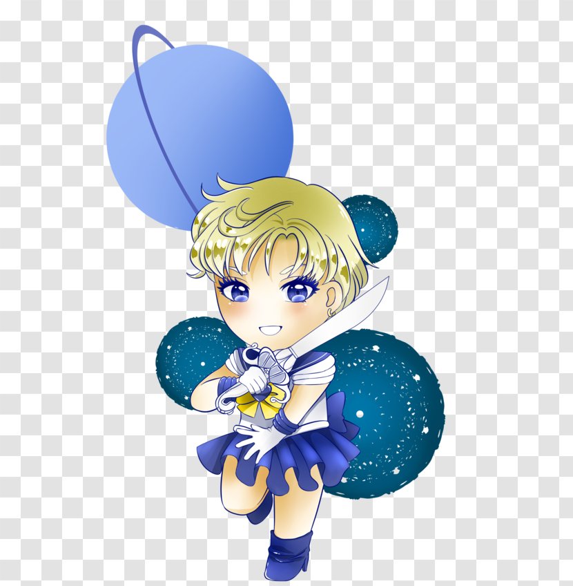 Sailor Uranus Neptune Moon Chibiusa - Silhouette - Small Fresh Rabbit Transparent PNG