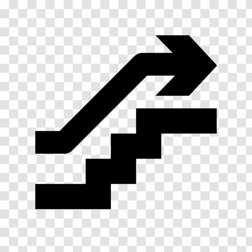 Stairs Logo - Planning - Black Transparent PNG