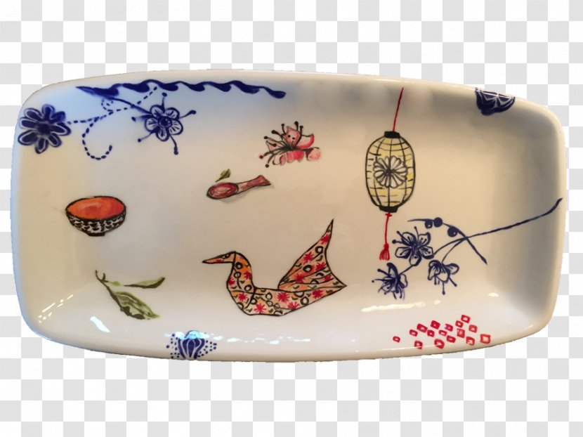 Porcelain Tableware - Ceramic - Origami Bird Transparent PNG