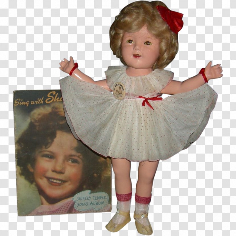 Shirley Temple Doll The Blue Angel 1930s Clothing - Heart - China Transparent PNG