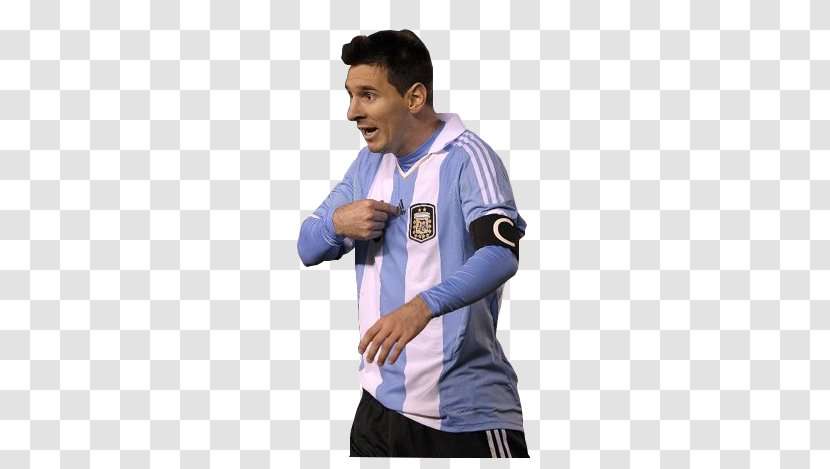 Argentina National Football Team Jersey Rendering T-shirt - Sleeve - Messi 2018 Transparent PNG