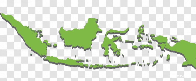 Indonesia Vector Map - Organism Transparent PNG