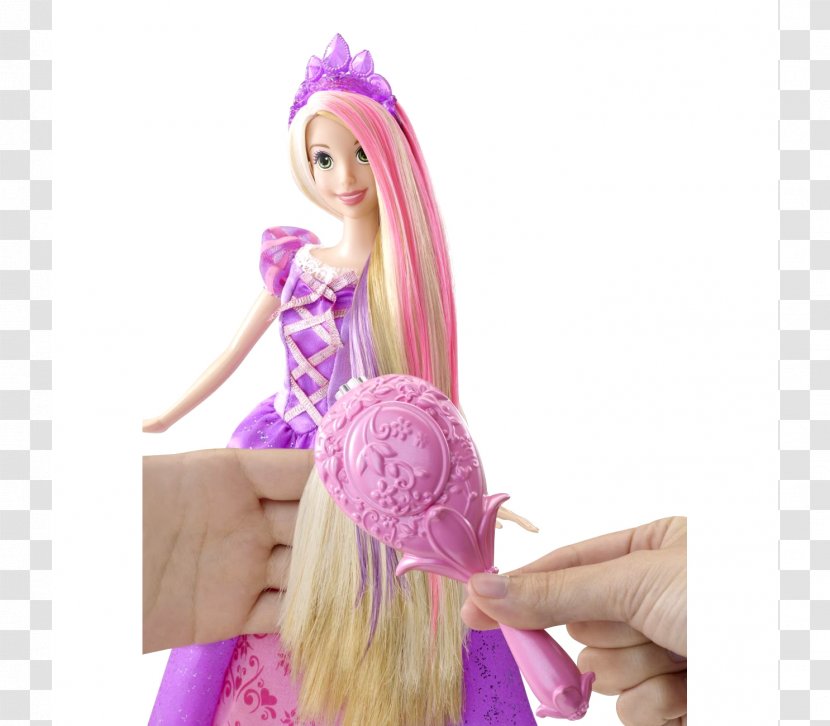 Rapunzel Doll Disney Princess The Walt Company Brush - Long Hair Transparent PNG