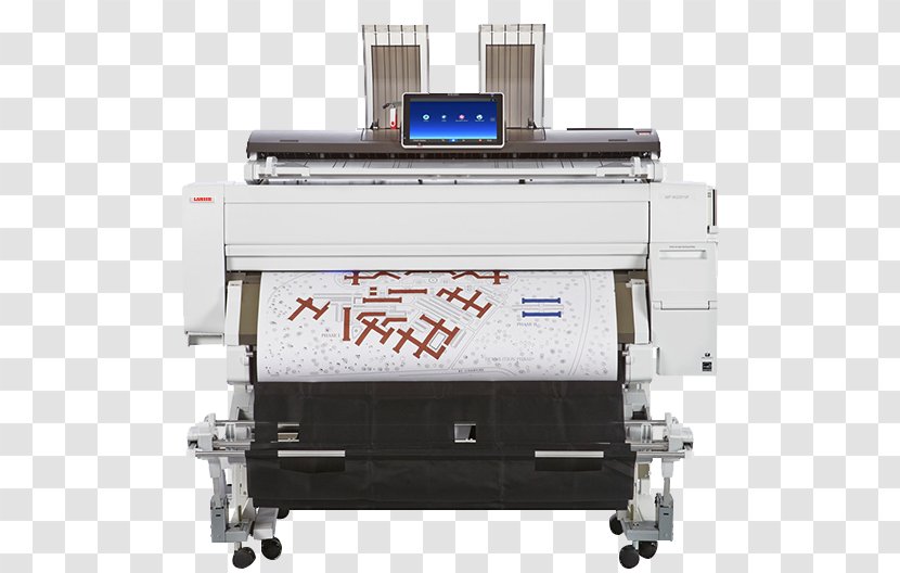 Ricoh Wide-format Printer Multi-function Photocopier Transparent PNG
