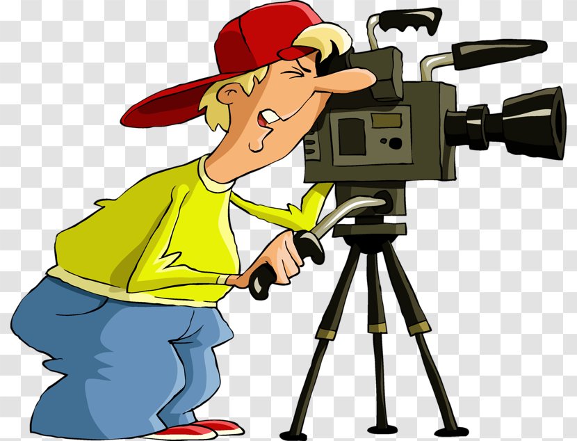 Photography Photographer Cartoon Clip Art - Stock Transparent PNG