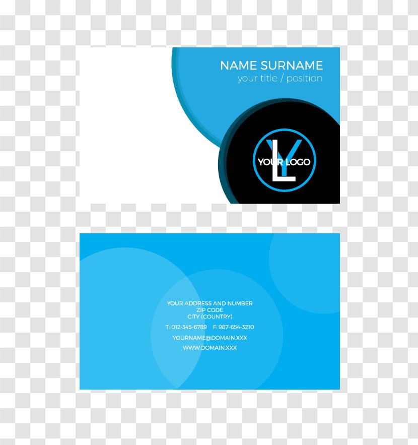Business Card Design Logo - Technology - Science And Transparent PNG