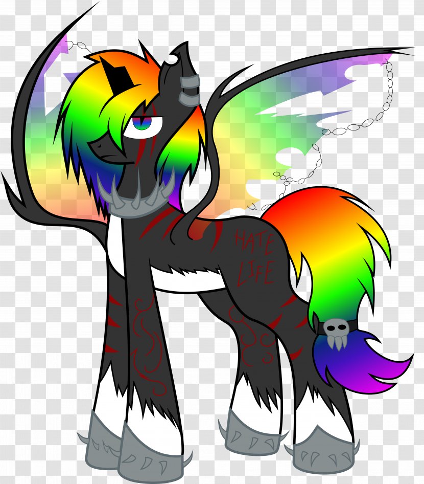 Pony Art Clip - Supernatural Creature Transparent PNG