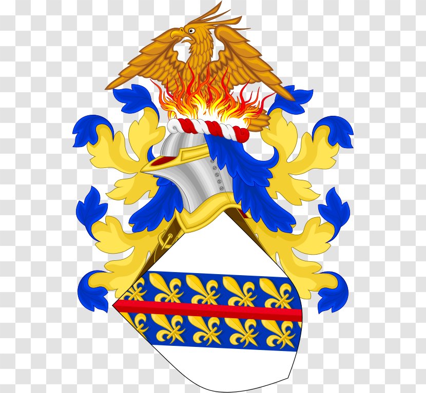 Coat Of Arms Crest Duke Burgundy House Valois Escutcheon - Flower - Bourbon Transparent PNG