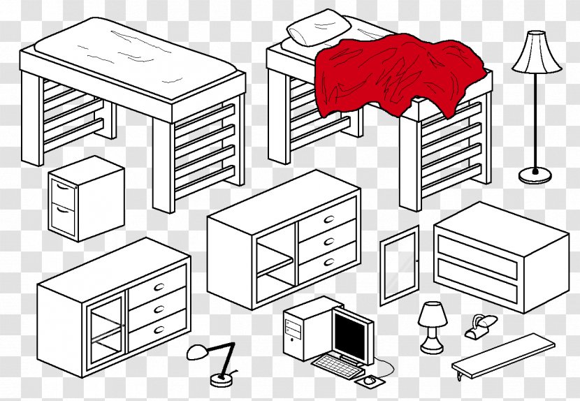 Furniture Homestuck Undertale Bedroom - Fan Fiction Transparent PNG