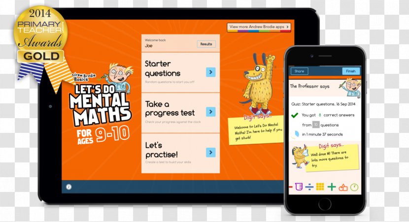 Let's Do Mental Maths For Ages 6-7 Smartphone Online Advertising Times Tables, 5-6 Transparent PNG