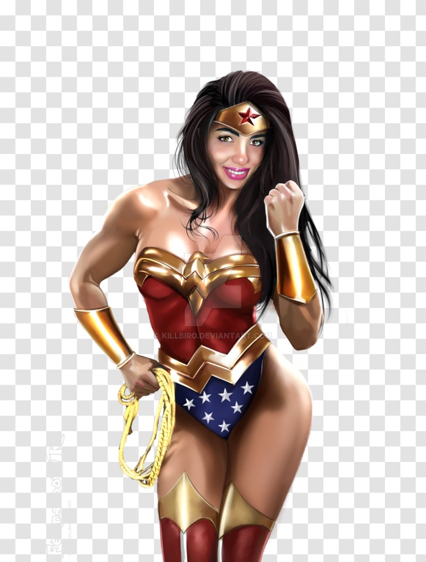 Wonder Woman Supergirl DC Super Hero Girls Superhero Art - Dc Transparent PNG