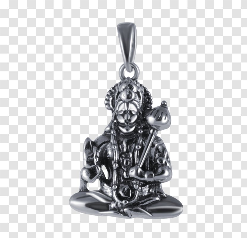 Locket Silver Body Jewellery Figurine - Indian Gods Transparent PNG
