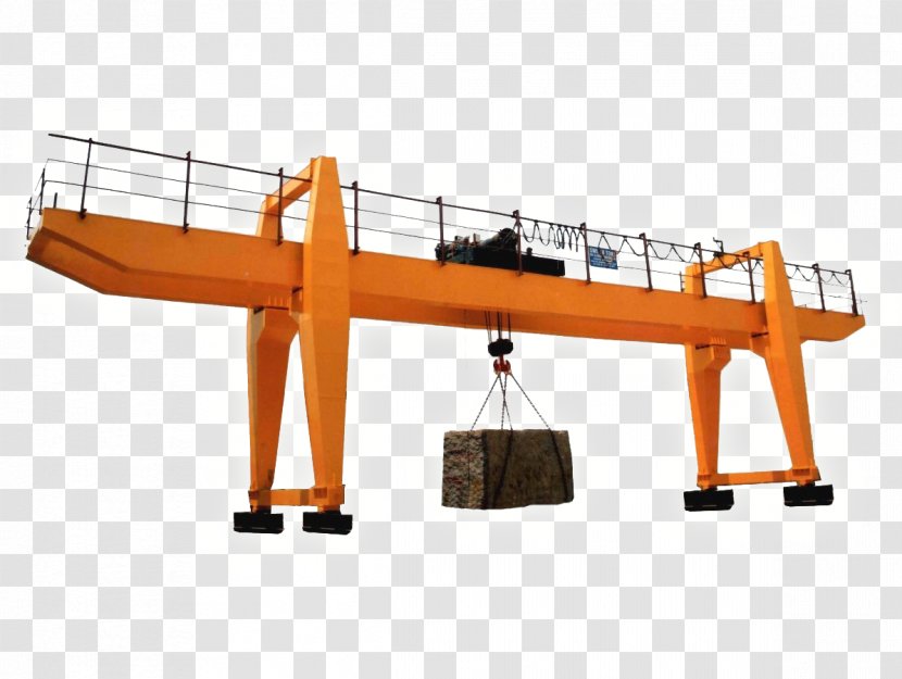 Samson And Goliath Gantry Crane Machine - Lifting Equipment Transparent PNG