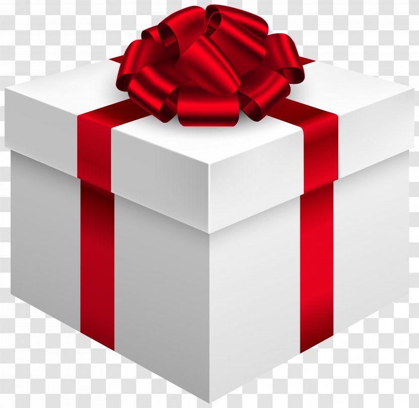 Christmas Gift Decorative Box Clip Art - Giftbox Transparent PNG