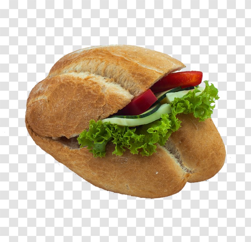 Pan Bagnat Bánh Mì Veggie Burger Bakery Ciabatta - B%c3%a1nh M%c3%ac - Bread Transparent PNG