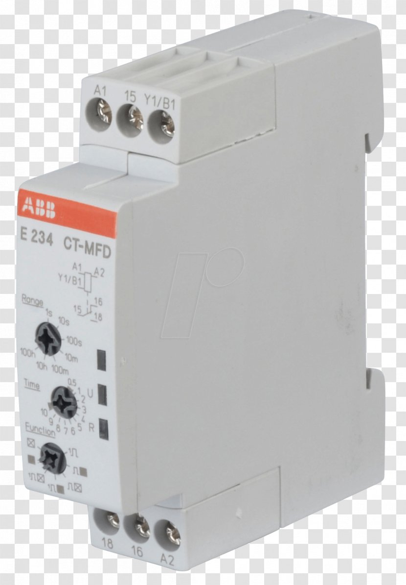 Relay Aegrelee ABB E 234 CT-AHD Timer Group - Abb - Technology Transparent PNG