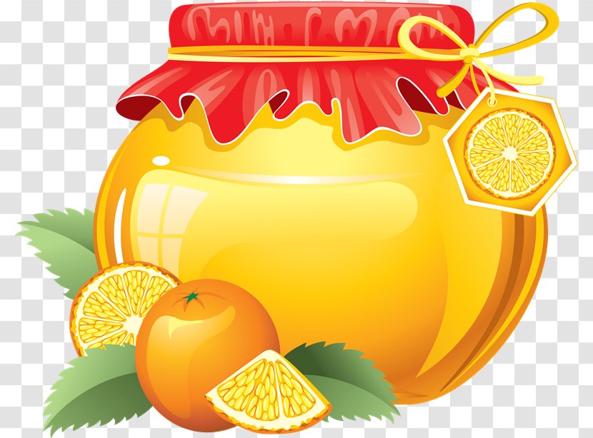 Honey Bee Marmalade - Orange Drink Transparent PNG