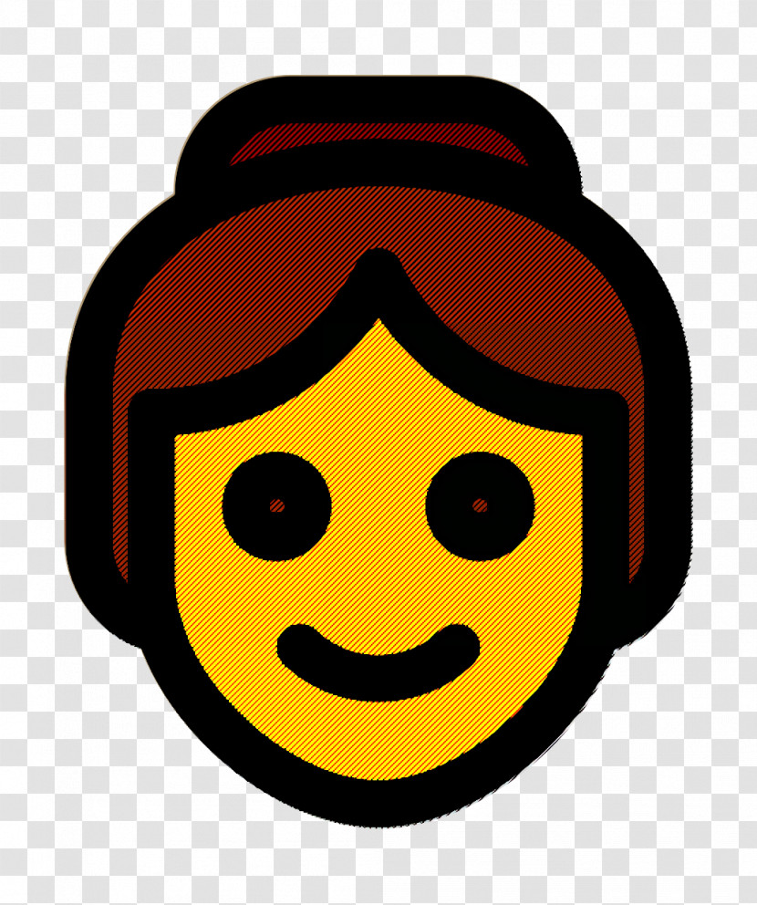 Emoji Icon Smiley And People Icon Woman Icon Transparent PNG
