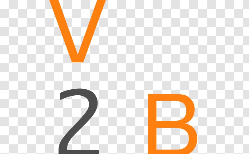 Logo Brand Line Number - Orange Transparent PNG