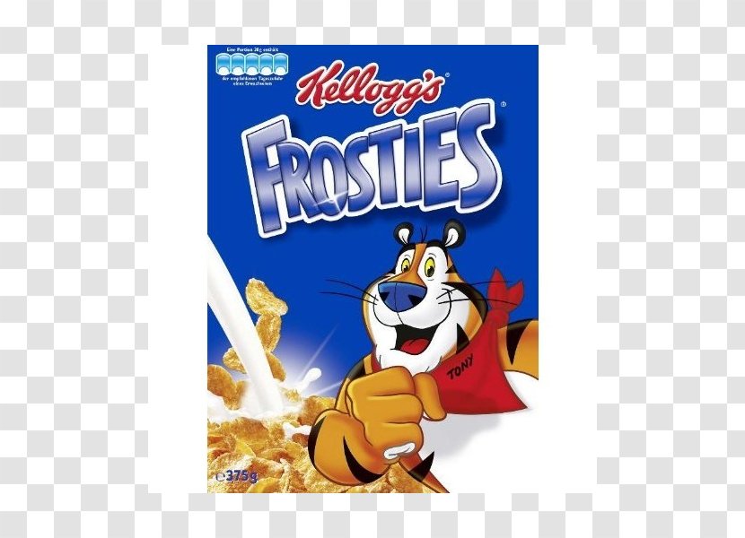 Frosted Flakes Breakfast Cereal Crunchy Nut Kellogg's - Corn Transparent PNG