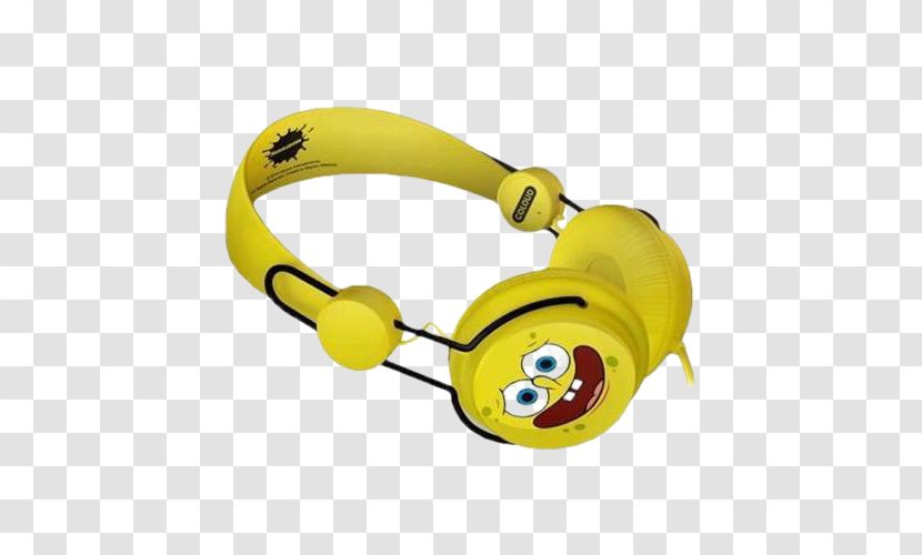 Zound Industries Coloud SpongeBob Happy Headphones Blouse - Headset - Grafika Transparent PNG