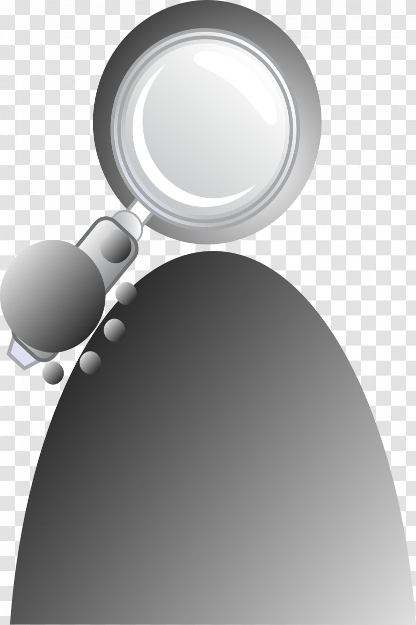 Magnifying Glass Loupe Magnification - Public Domain Transparent PNG